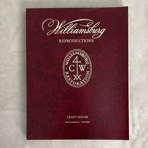 Williamsburg Reproductions Craft House Book 1976